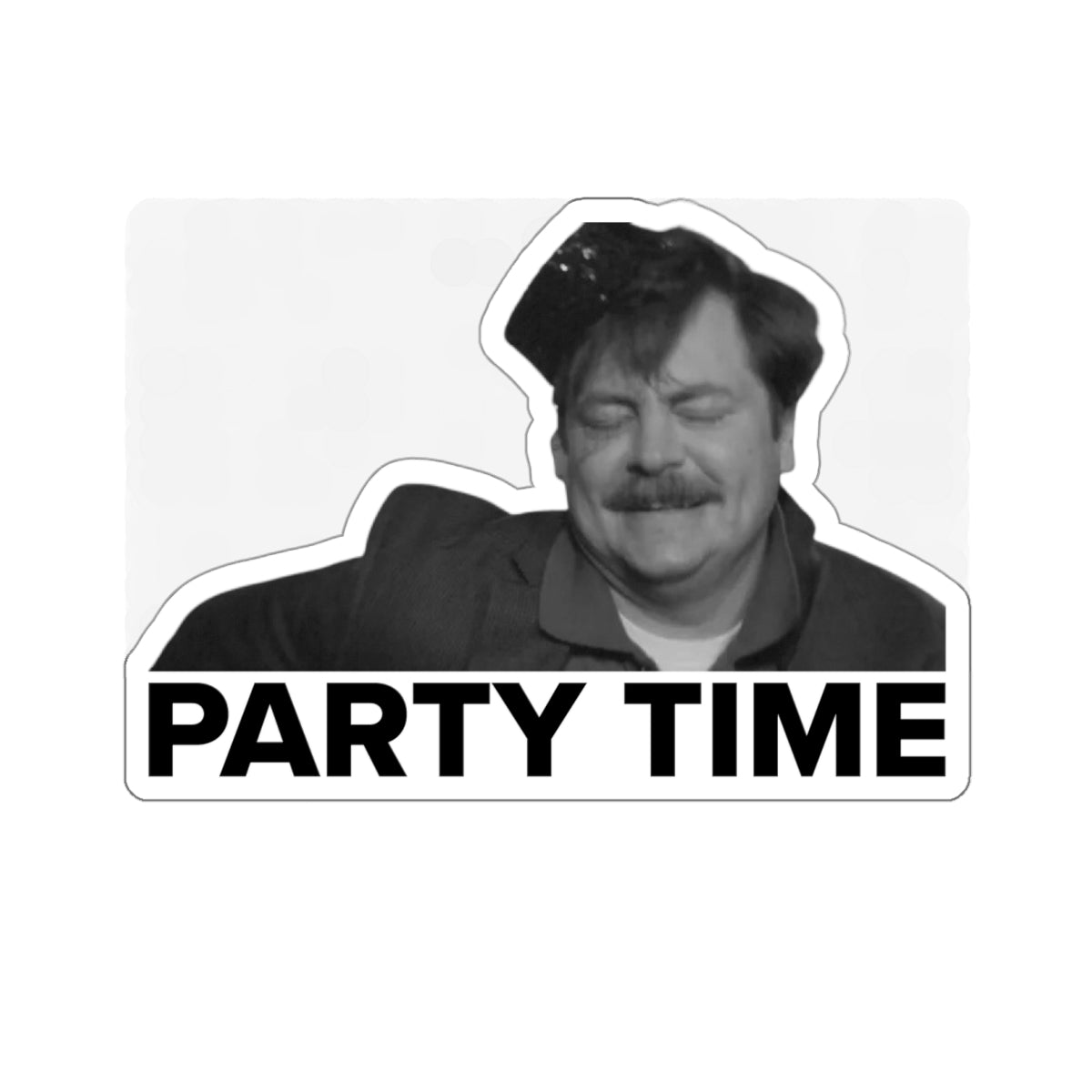 Party Time with Ron Sticker