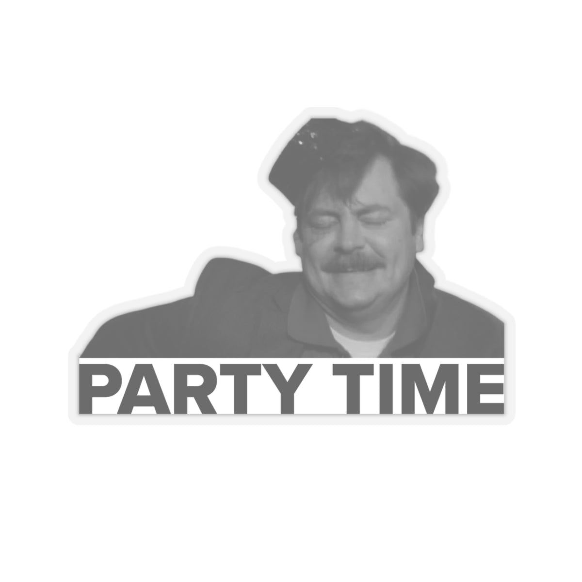 Party Time with Ron Sticker