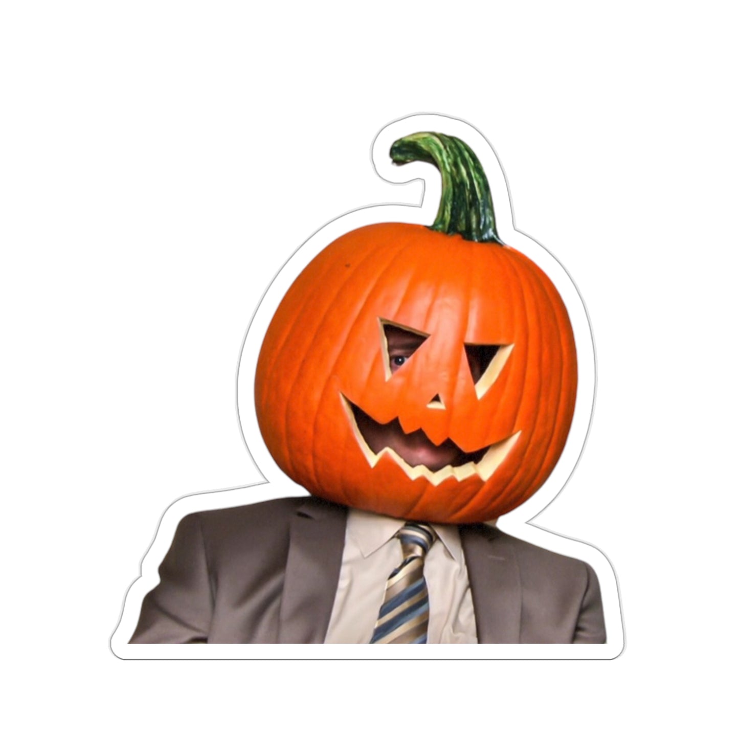 Dwight's Halloween Accident Sticker