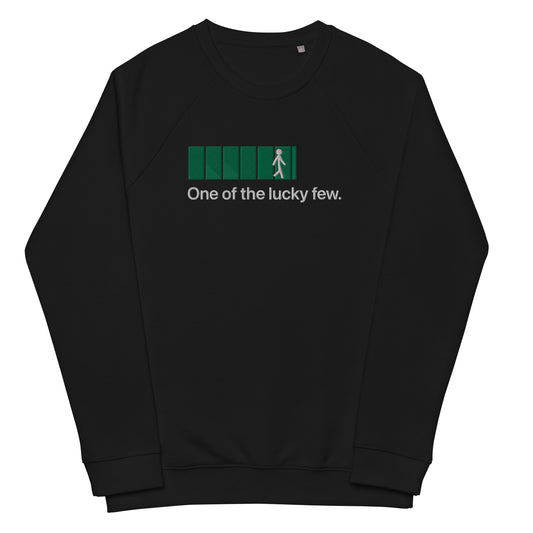 The Lucky Few Embroidered Sweatshirt- Black