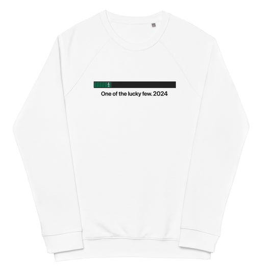 The Lucky Few Embroidered Sweatshirt- White