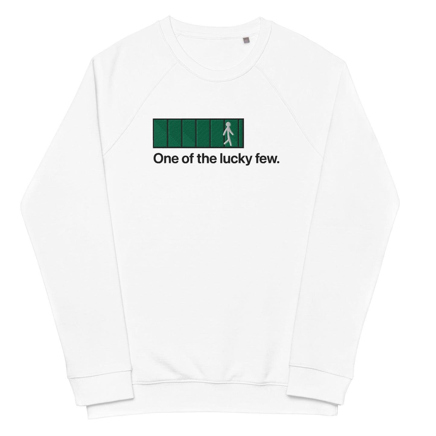 The Lucky Few Embroidered Sweatshirt- White