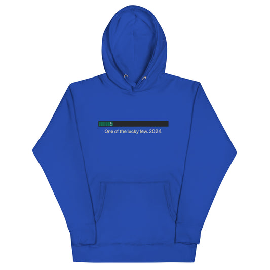 The Lucky Few Embroidered Hoodie- Blue