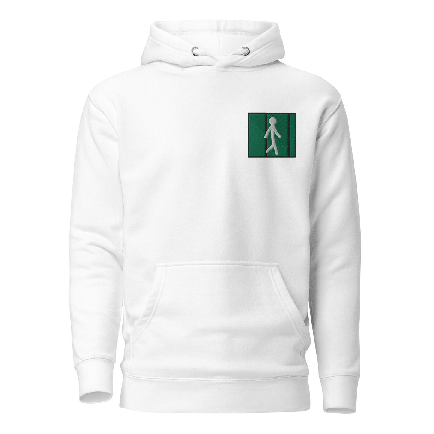 The Lucky Few Embroidered Hoodie- White